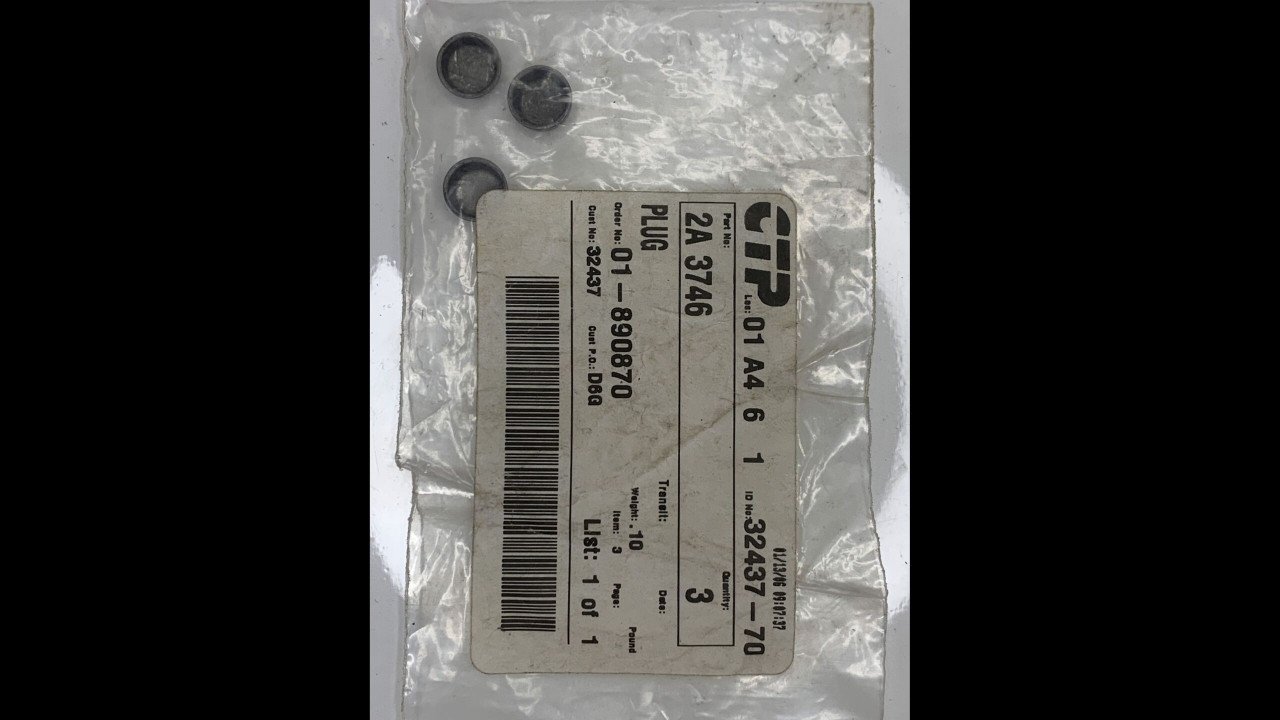 plug 2A3746 Caterpillar plug 2A3746 Caterpillar