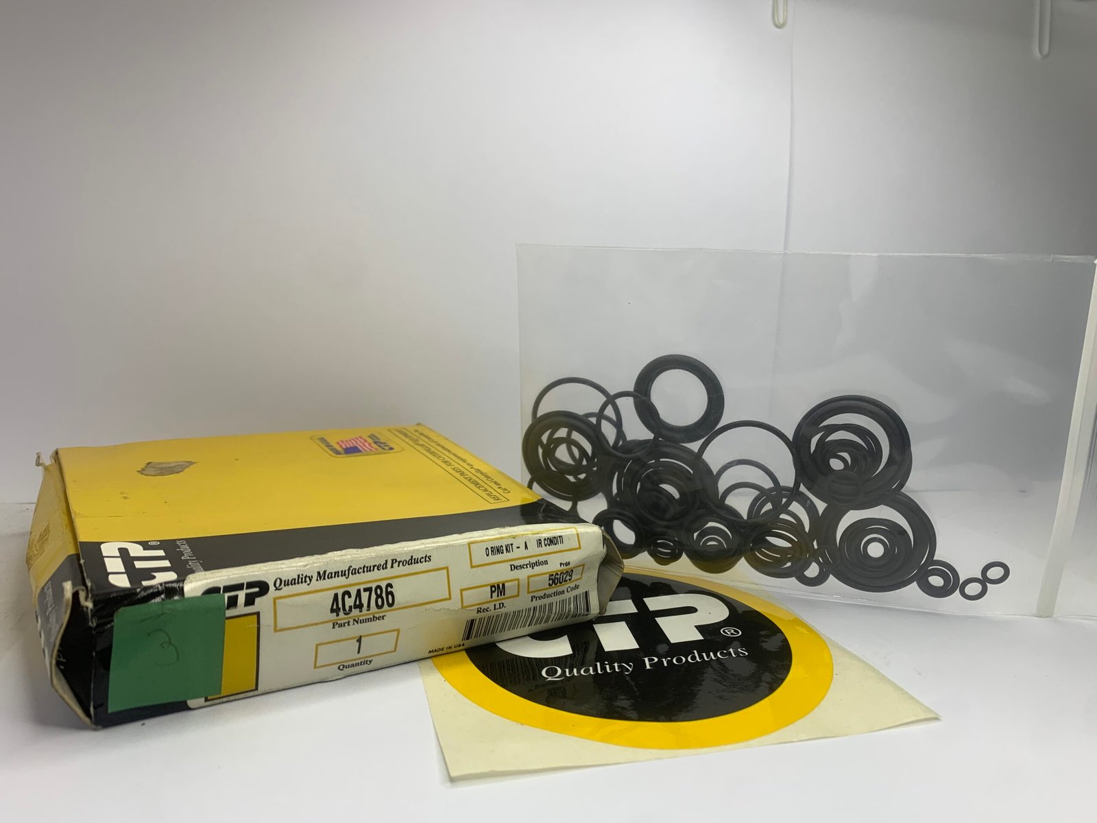 4C4786 ORING KIT CTP Original para Maquinaria Pesada
