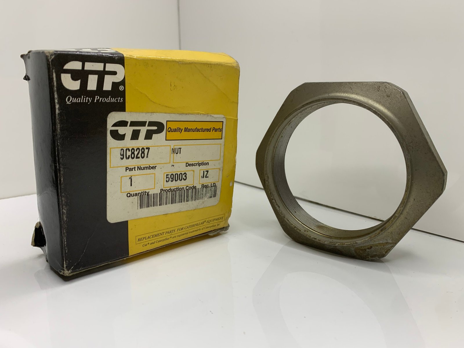 9C8287 NUT CTP Original para Maquinaria Pesada
