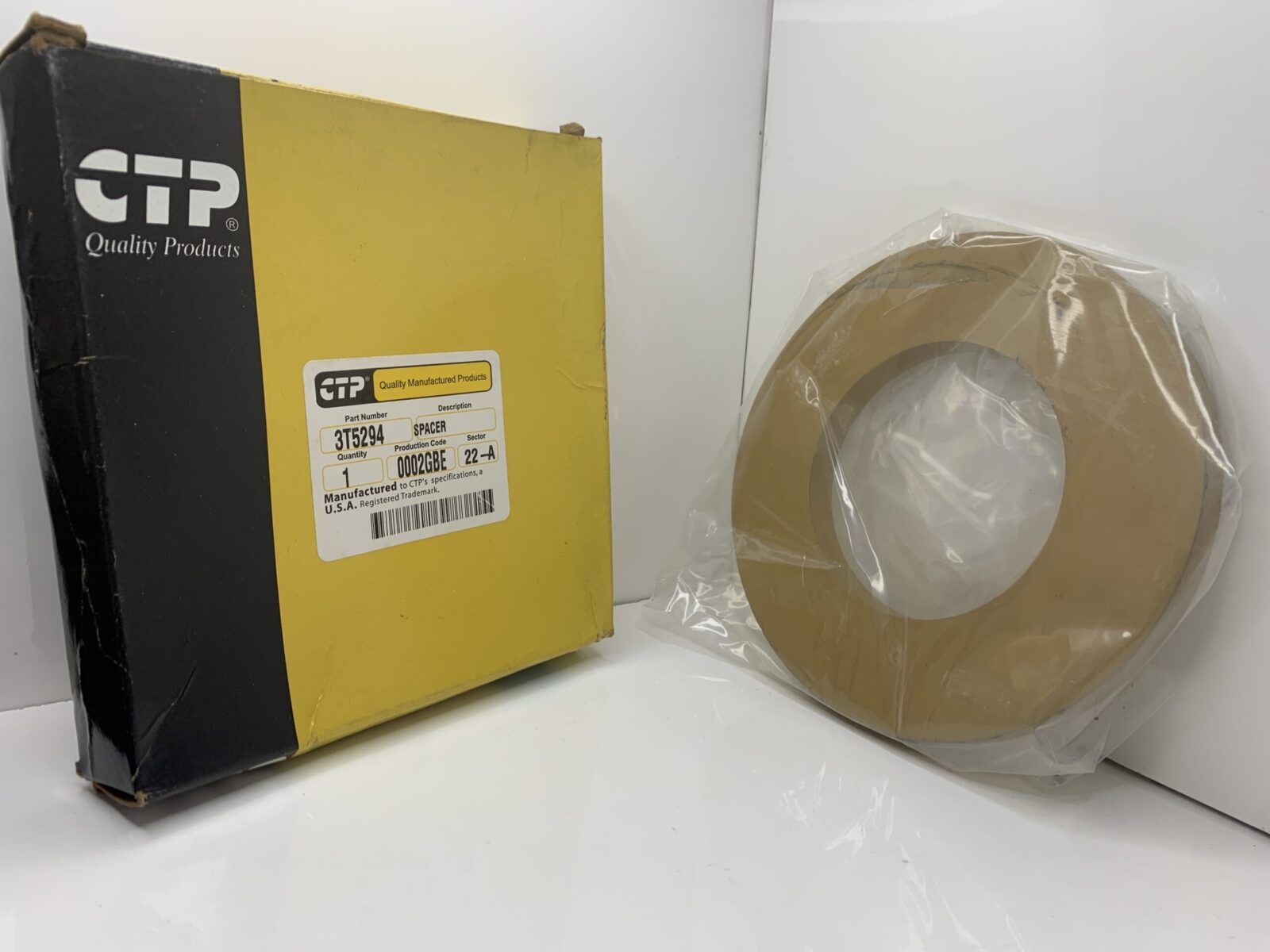 3T5294 SPACER CTP Original para Maquinaria Pesada