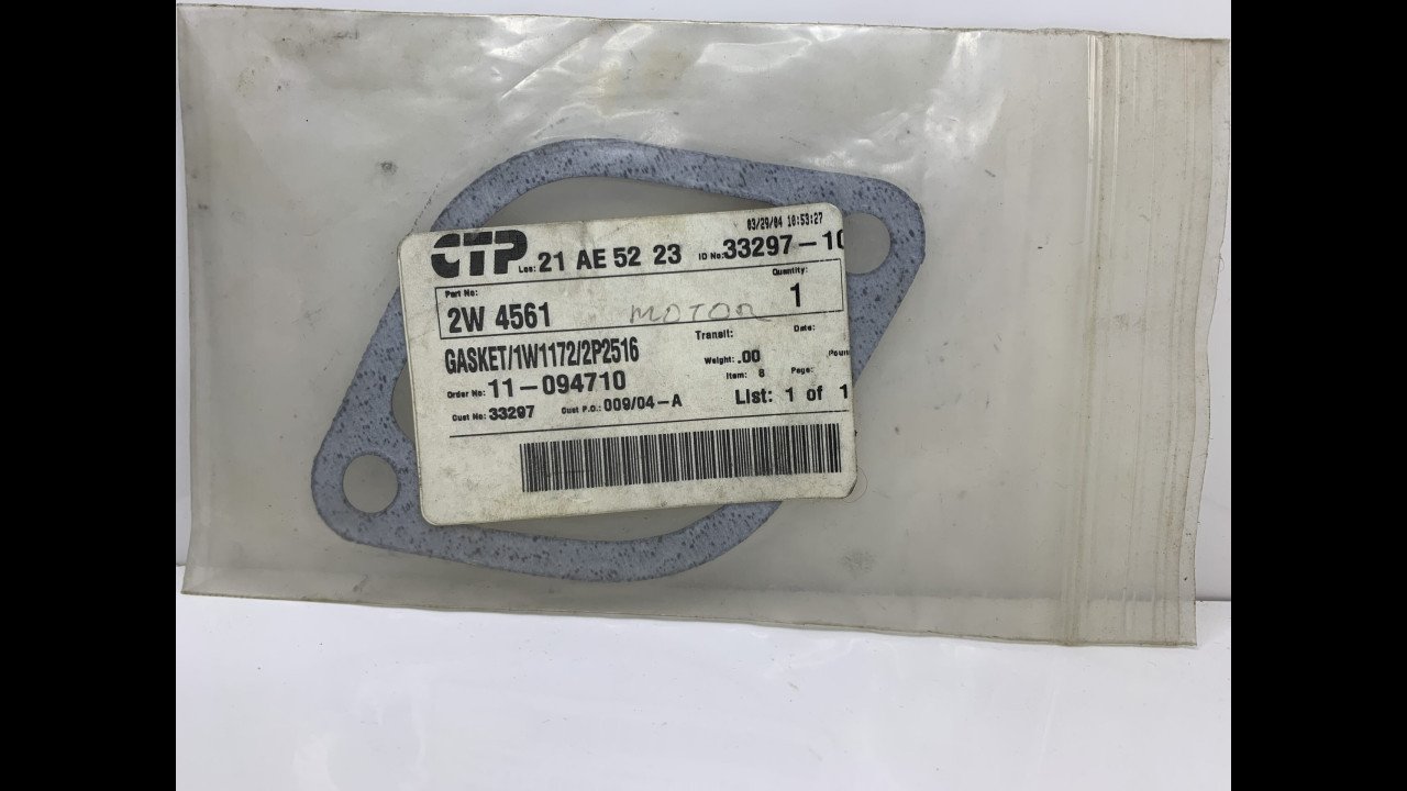 2W4561 GASKET CTP original para maquinaria pesada 2W4561 GASKET CTP original para maquinaria pesada