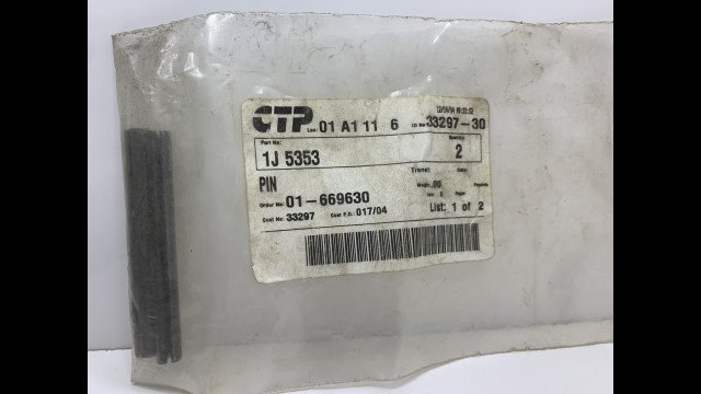 1J5353 PIN CTP Original para Maquinaria Pesada