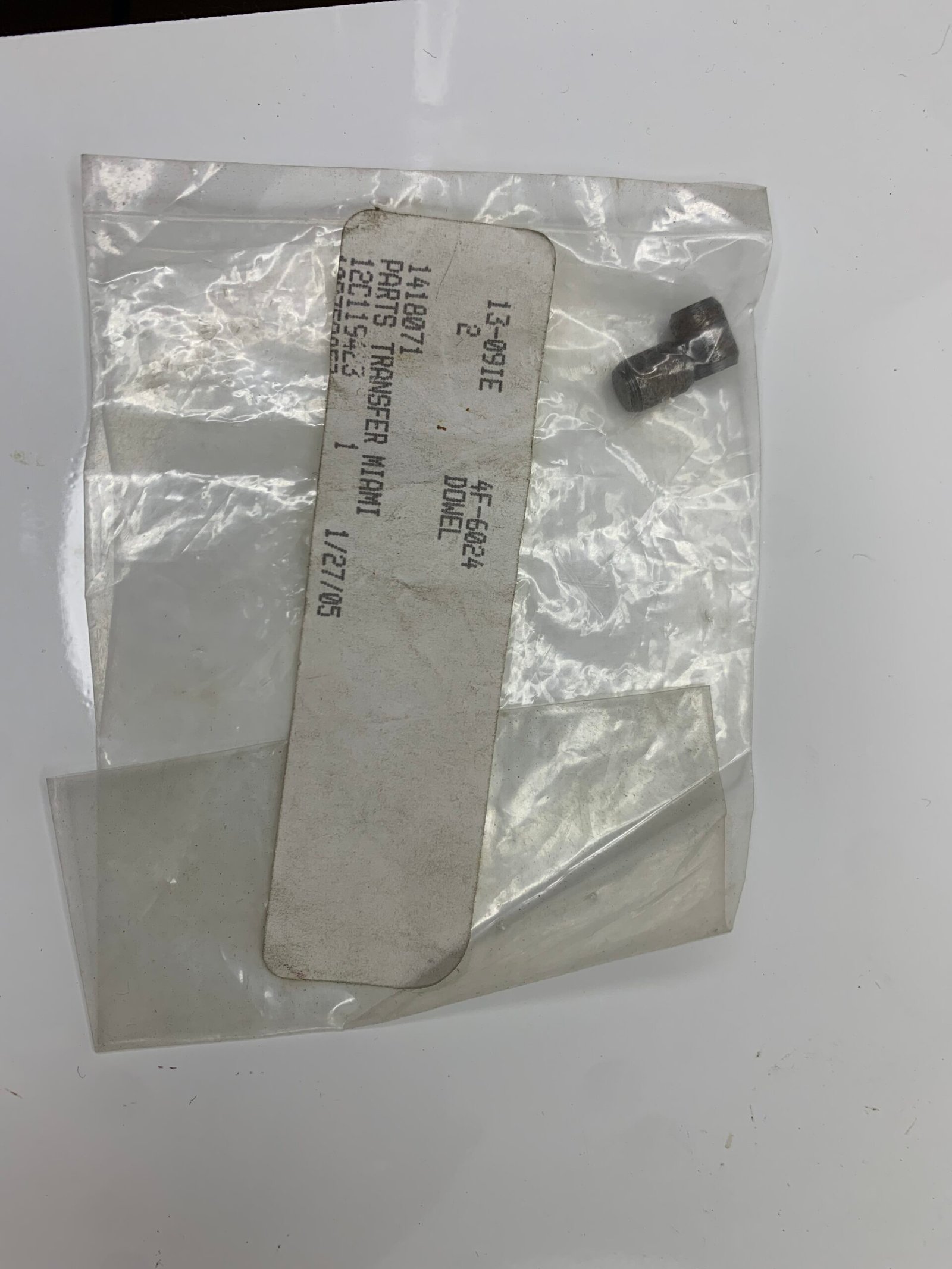 4F6024 DOWEL CTP original para maquinaria pesada