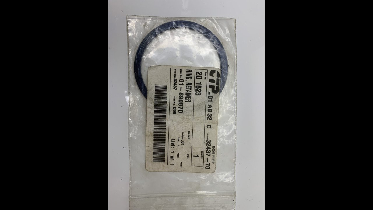2D1523 RING-RETAINER CTP original para maquinaria pesada 2D1523 RING-RETAINER CTP original para maquinaria pesada