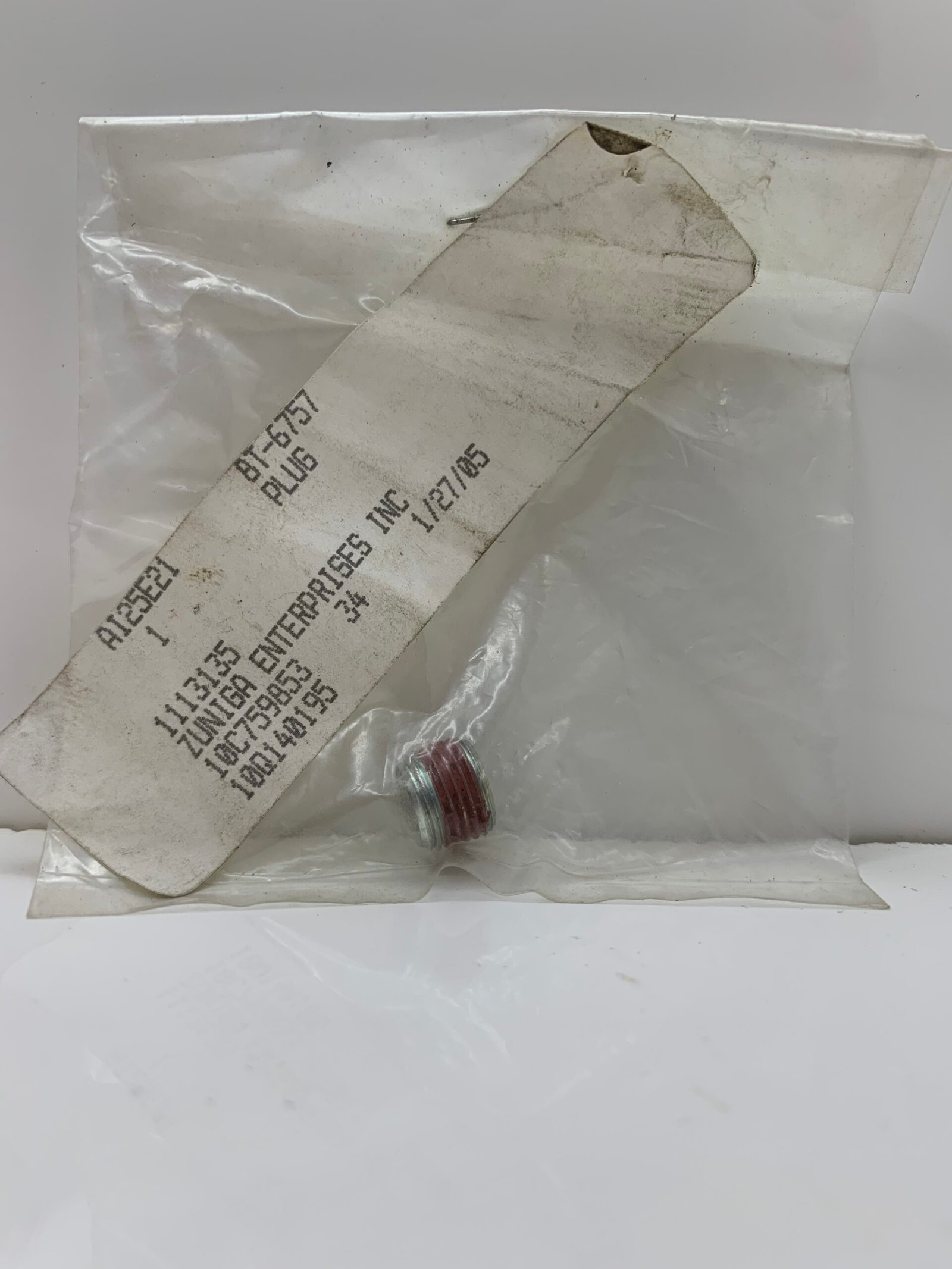 8T6757 PLUG CTP original para maquinaria pesada