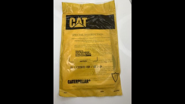 F3S9643 SEAL CAT Original para Maquinaria Pesada