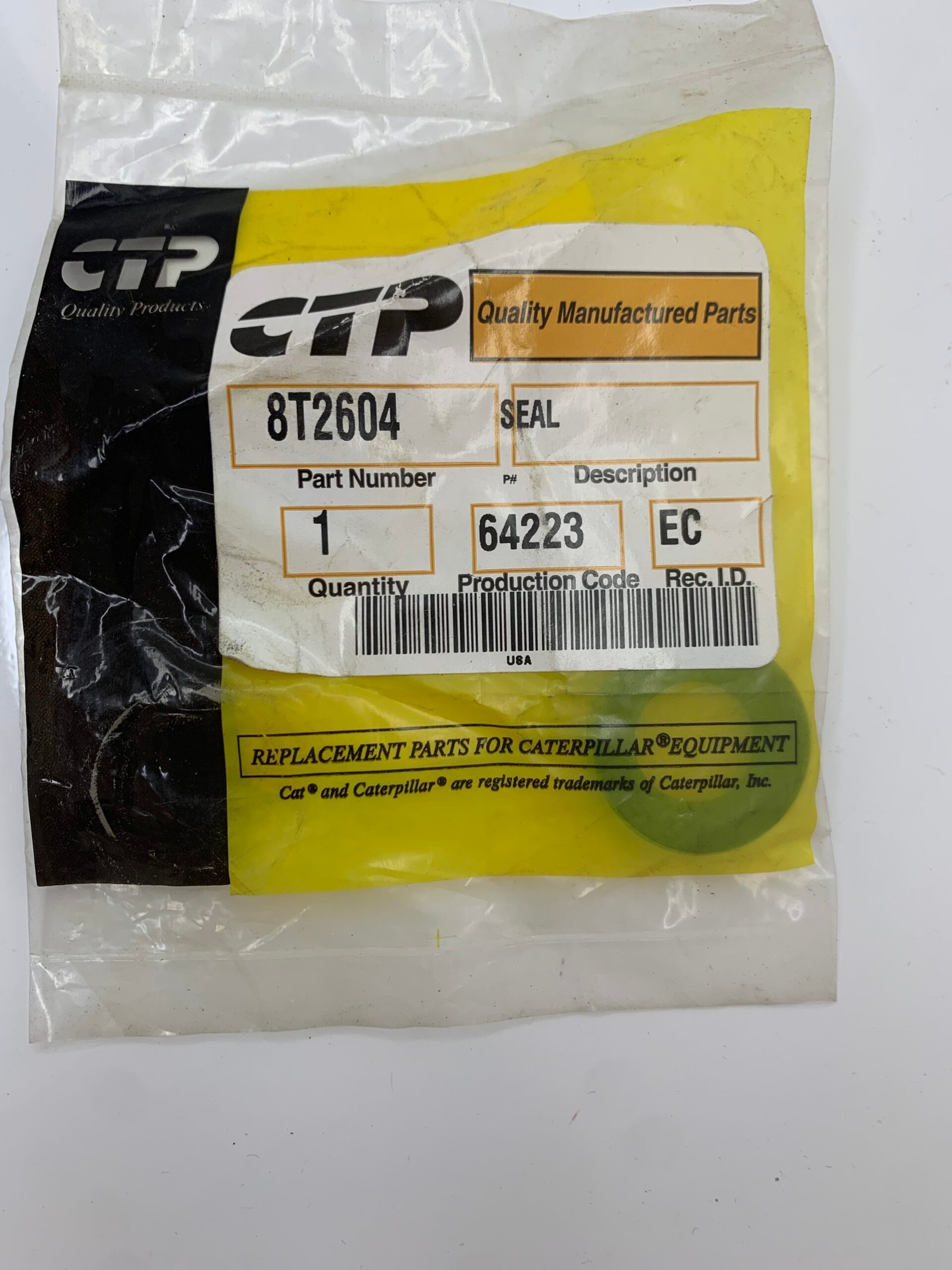8T2604 SEAL CTP original para maquinaria pesada