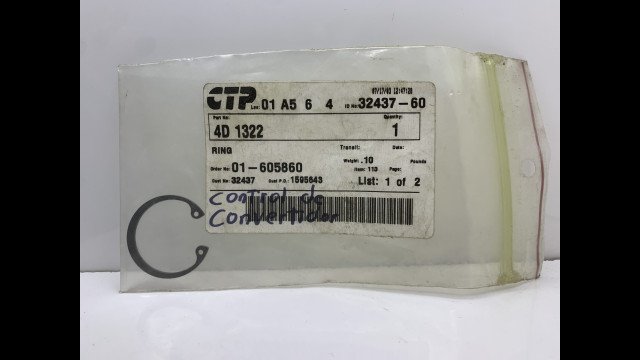 4D1322 RING CTP Original para Maquinaria Pesada