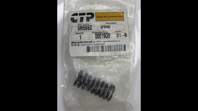 9N5862 SPRING CTP original para maquinaria pesada