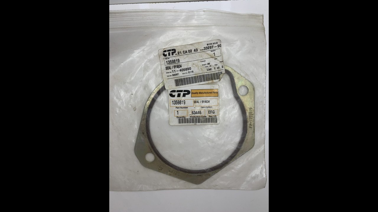 1359819 SEAL 9Y4634 CTP original para maquinaria pesada 1359819 SEAL 9Y4634 CTP original para maquinaria pesada