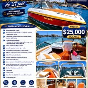 Vendo Lancha 21 pies