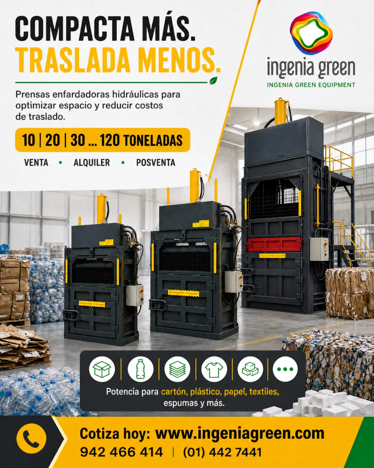 Ingenia Green prensas