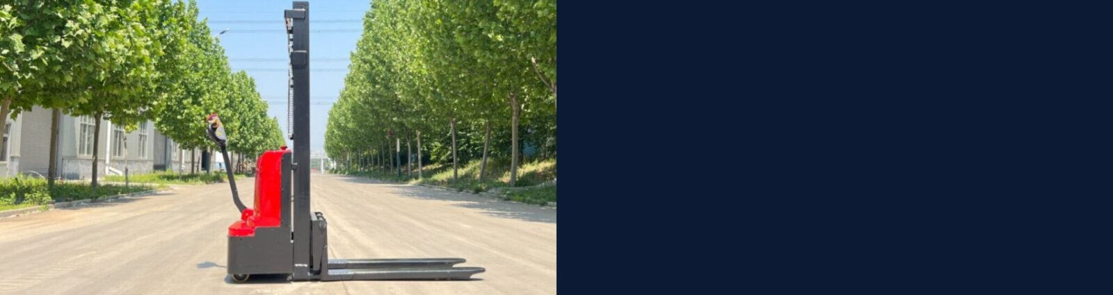 Apiladora eléctrica Hessne 1.5 Tn Made in China para importación - Electric stacker